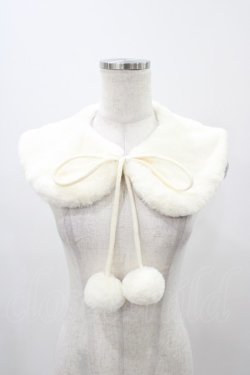 画像1: m petit by misako / AMポンポンツキエリ  オフ H-25-11-18-1010-LO-ZA-NS-ZH