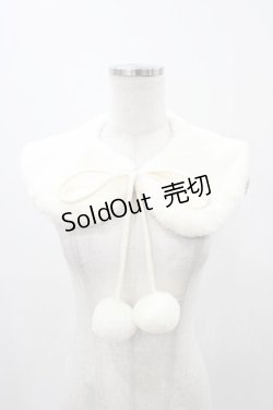 画像1: m petit by misako / AMポンポンツキエリ  オフ H-25-11-18-1010-LO-ZA-NS-ZH