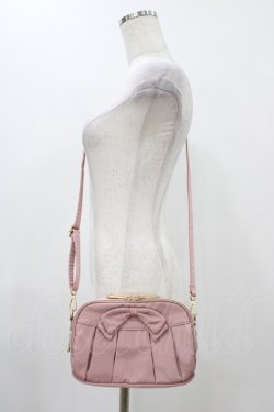 画像1: m petit by misako / AMリボンウォレットSLD  ピンク H-25-11-18-1012-LO-BG-NS-ZH