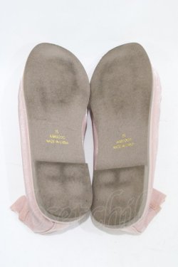 画像3: m petit by misako / AMリボンバレエシューズ S ピンク H-25-11-18-1001-LO-SH-NS-ZH