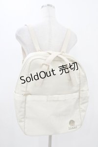 m petit by misako / NINA'S コラボ AM2WAYリュック  アイボリー H-25-11-18-1013-LO-BG-NS-ZH