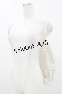 画像2: m petit by misako / NINA'S コラボ AM2WAYリュック  アイボリー H-25-11-18-1013-LO-BG-NS-ZH