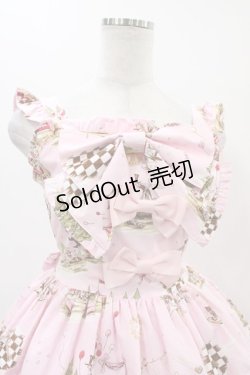 画像4: BABY,THE STARS SHINE BRIGHT / アリスインファンフェア柄リボンジャンパースカート Free ピンク H-25-11-18-1016-BA-OP-NS-ZH