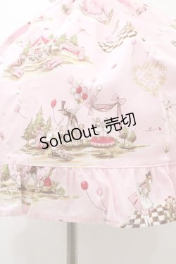 画像5: BABY,THE STARS SHINE BRIGHT / アリスインファンフェア柄リボンジャンパースカート Free ピンク H-25-11-18-1016-BA-OP-NS-ZH