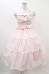 BABY,THE STARS SHINE BRIGHT / シャーリングベビードールジャンパースカート Free ピンク H-25-11-18-1017-BA-OP-NS-ZH