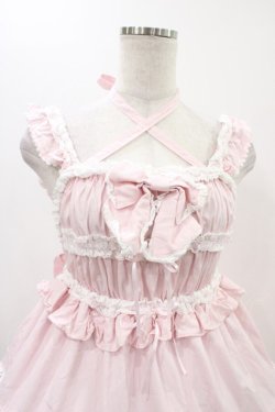 画像4: BABY,THE STARS SHINE BRIGHT / シャーリングベビードールジャンパースカート Free ピンク H-25-11-18-1017-BA-OP-NS-ZH