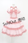 Angelic Pretty / リリカルドットワンピース Free ピンク H-25-11-18-1018-AP-OP-NS-ZH