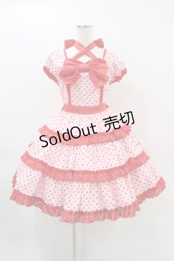 画像1: Angelic Pretty / リリカルドットワンピース Free ピンク H-25-11-18-1018-AP-OP-NS-ZH
