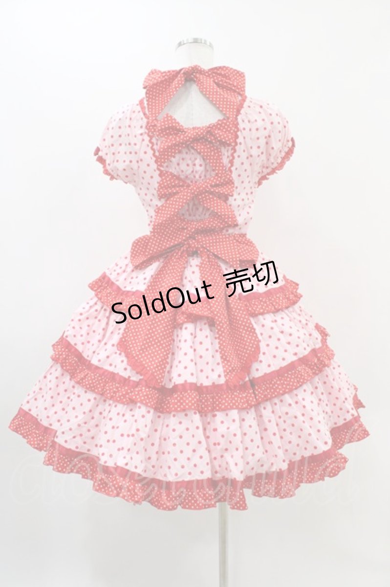 画像2: Angelic Pretty / リリカルドットワンピース Free ピンク H-25-11-18-1018-AP-OP-NS-ZH (2)