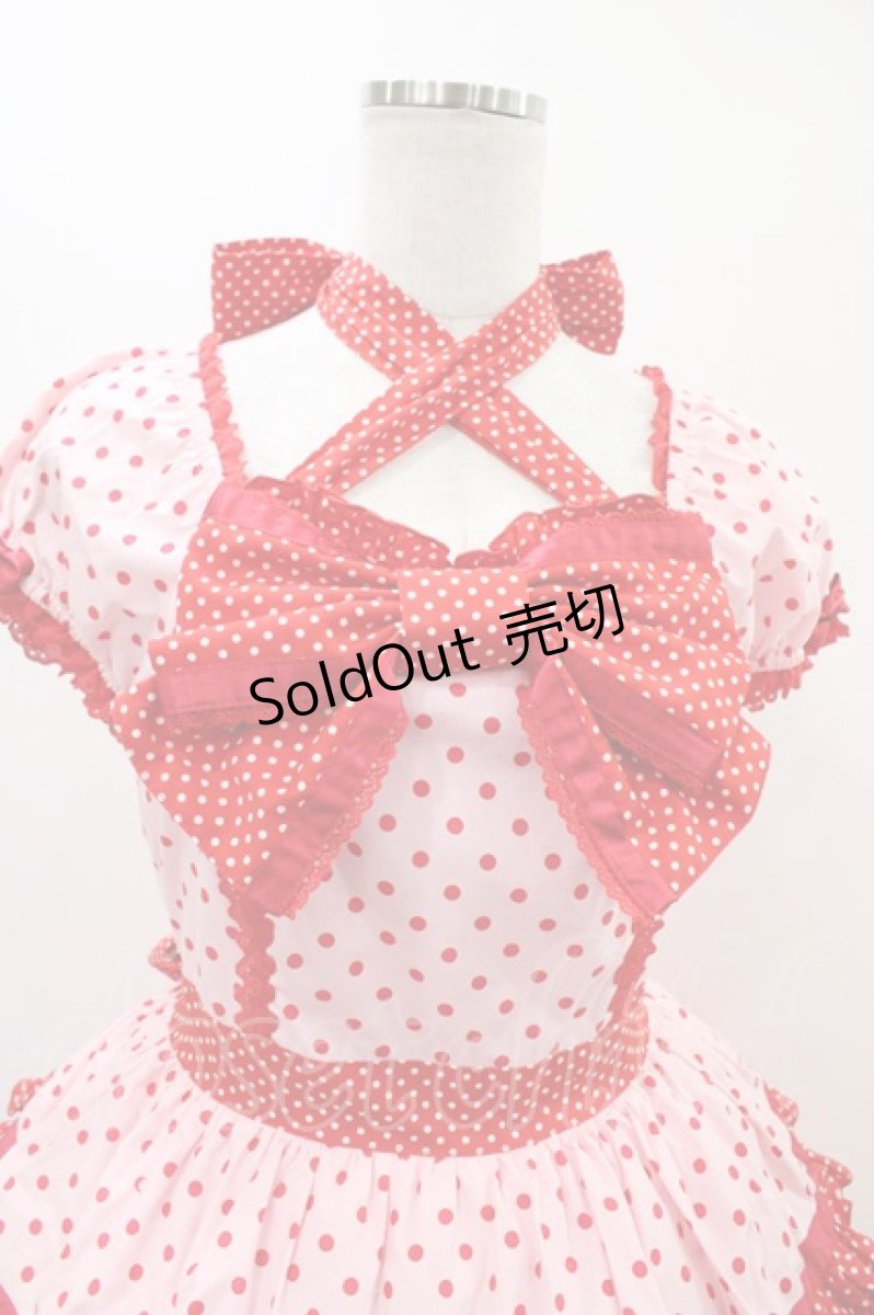 画像4: Angelic Pretty / リリカルドットワンピース Free ピンク H-25-11-18-1018-AP-OP-NS-ZH (4)