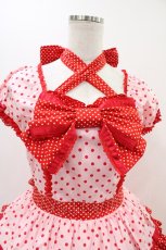 画像4: Angelic Pretty / リリカルドットワンピース Free ピンク H-25-11-18-1018-AP-OP-NS-ZH (4)