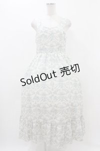 m petit by misako / MSKトワルドジュイジャンパースカート LL オフ/サックス H-25-11-18-1023-LO-SK-NS-ZH