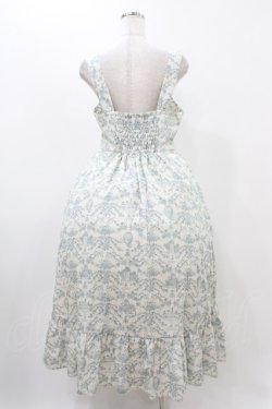 画像2: m petit by misako / MSKトワルドジュイジャンパースカート LL オフ/サックス H-25-11-18-1023-LO-SK-NS-ZH