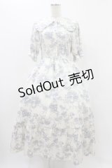 m petit by misako / トワルドジュイOPハンソデ M オフ/サックス H-25-11-18-1024-LO-OP-NS-ZH