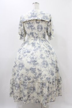 画像2: m petit by misako / トワルドジュイOPハンソデ M オフ/サックス H-25-11-18-1024-LO-OP-NS-ZH