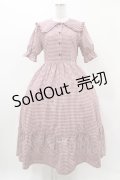 m petit by misako / AM*ギンガムCHKワンピース M レッド H-25-11-18-1026-LO-OP-NS-ZH