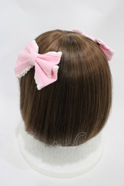 画像2: Angelic Pretty / Carnival Little Star Twinリボンクリップ  ピンク H-25-11-18-1003-AP-AC-NS-ZH
