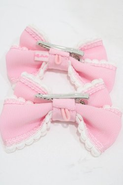 画像3: Angelic Pretty / Carnival Little Star Twinリボンクリップ  ピンク H-25-11-18-1003-AP-AC-NS-ZH
