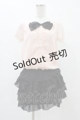 DearMyLove / シフォンワンピース M ピンク H-25-11-18-1033-EL-OP-NS-ZH