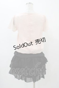 画像2: DearMyLove / シフォンワンピース M ピンク H-25-11-18-1033-EL-OP-NS-ZH