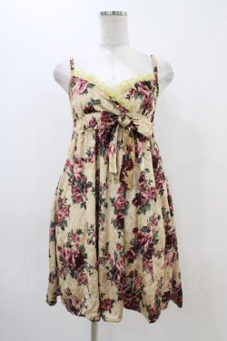 画像1: LIZ LISA / ベロアワンピース Free ベージュ H-25-11-18-1036-LO-OP-NS-ZH