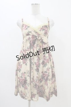 画像1: LIZ LISA / ベロアワンピース Free ベージュ H-25-11-18-1036-LO-OP-NS-ZH