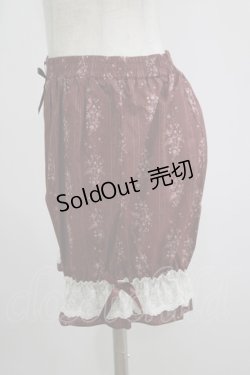 画像5: Kurumi Collaboration / Fairy’s Bouquetベビードール+ドロワーズ M ボルドー H-25-11-19-025-GO-TO-NS-ZH
