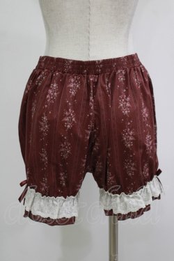 画像6: Kurumi Collaboration / Fairy’s Bouquetベビードール+ドロワーズ M ボルドー H-25-11-19-025-GO-TO-NS-ZH