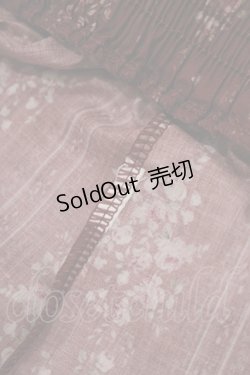 画像7: Kurumi Collaboration / Fairy’s Bouquetベビードール+ドロワーズ M ボルドー H-25-11-19-025-GO-TO-NS-ZH