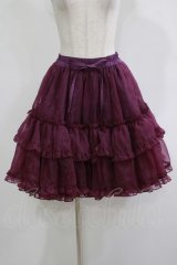 metamorphose / オーガンジーフリルパニエ Free パープル H-25-11-19-028-ME-SK-NS-ZH