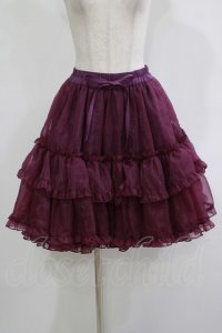 metamorphose / オーガンジーフリルパニエ Free パープル H-25-11-19-028-ME-SK-NS-ZH