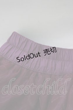 画像4: metamorphose / オーガンジーフリルパニエ Free パープル H-25-11-19-028-ME-SK-NS-ZH