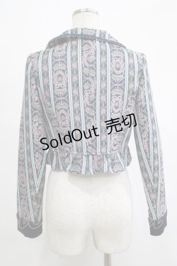 画像3: BABY,THE STARS SHINE BRIGHT / ティアラ柄ゴブランジャケット Free ネイビー H-25-11-19-029-BA-JA-NS-ZH