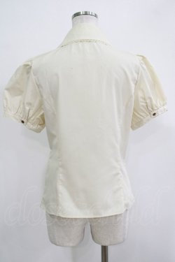 画像3: Kurumi Collaboration / マリンアカデミアブラウス M アイボリー/サックス H-25-11-19-030-GO-BL-NS-ZH
