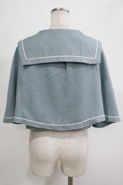 画像3: Kurumi Collaboration / マリンアカデミアケープ M サックス H-25-11-19-033-GO-JA-NS-ZH