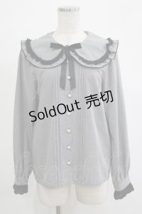 Amavel / ギンガムチェックフリルブラウス Free ブラック H-25-11-19-034-CA-BL-NS-ZH