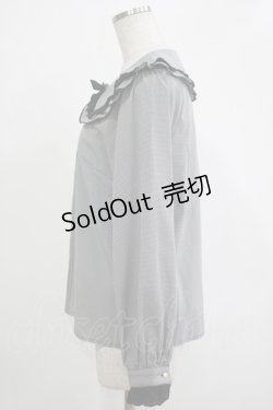 画像2: Amavel / ギンガムチェックフリルブラウス Free ブラック H-25-11-19-034-CA-BL-NS-ZH