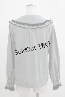 画像3: Amavel / ギンガムチェックフリルブラウス Free ブラック H-25-11-19-034-CA-BL-NS-ZH