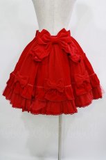 画像3: Angelic Pretty / ロイヤルリボンスカート Free レッド H-25-11-19-003-AP-SK-NS-ZH (3)