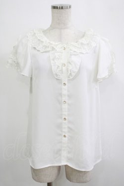 画像1: axes femme kawaii / フリリーブラウス M オフ H-25-11-19-037-AX-BL-NS-ZH