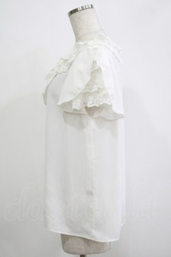 画像2: axes femme kawaii / フリリーブラウス M オフ H-25-11-19-037-AX-BL-NS-ZH