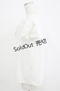 画像2: axes femme kawaii / フリリーブラウス M オフ H-25-11-19-037-AX-BL-NS-ZH