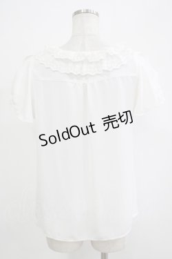 画像3: axes femme kawaii / フリリーブラウス M オフ H-25-11-19-037-AX-BL-NS-ZH