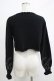 画像3: m petit by misako / AM*リボンニットボレロ M ブラック H-25-11-19-040-LO-TO-NS-ZH (3)