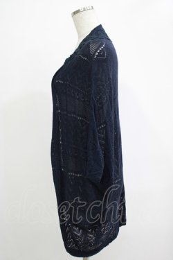 画像2: axes femme / ドルマンボレロ M ネイビー H-25-11-19-043-AX-TO-NS-ZH