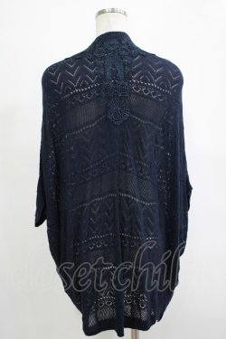 画像3: axes femme / ドルマンボレロ M ネイビー H-25-11-19-043-AX-TO-NS-ZH