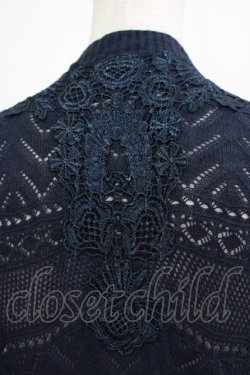 画像4: axes femme / ドルマンボレロ M ネイビー H-25-11-19-043-AX-TO-NS-ZH