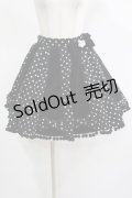 Angelic Pretty / 別珍ドットスカート Free ブラック H-25-11-19-004-AP-SK-NS-ZH