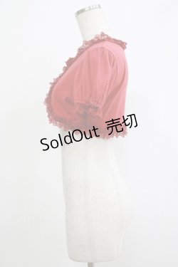 画像2: Innocent World / エマショートボレロ M レッド H-25-11-19-046-IW-TO-NS-ZH