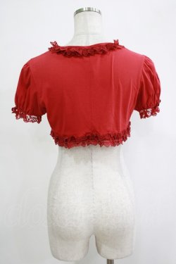 画像3: Innocent World / エマショートボレロ M レッド H-25-11-19-046-IW-TO-NS-ZH